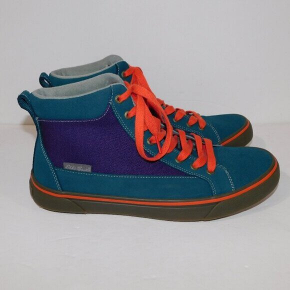 Eddie Bauer Unisex STORM SNEAKER shoe Boot Mens 10.5 / Womens 12 Blue Purple - Picture 1 of 9